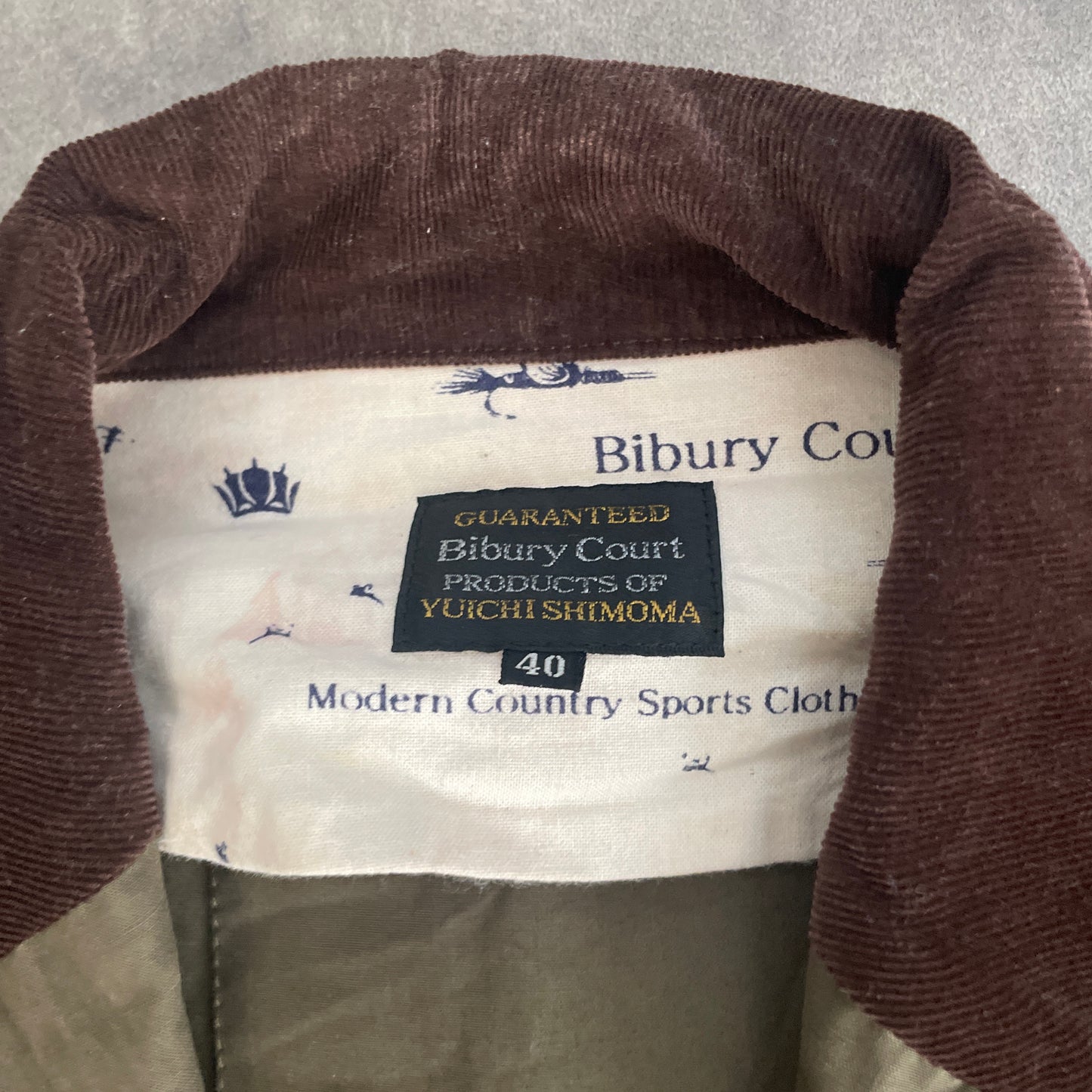 ハンティングジャケット　bibury court