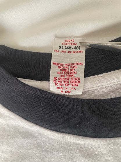 vintage Collegiate Pacific  70,80's   Ringer-T-shirt  solid